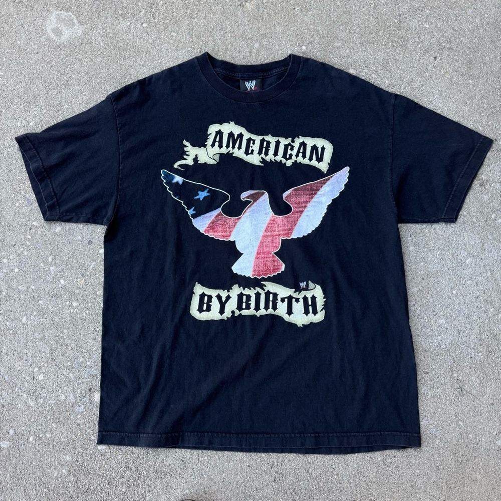2005 WWE KURT ANGLE WRESTLEMANIA SHIRT SIZE XL